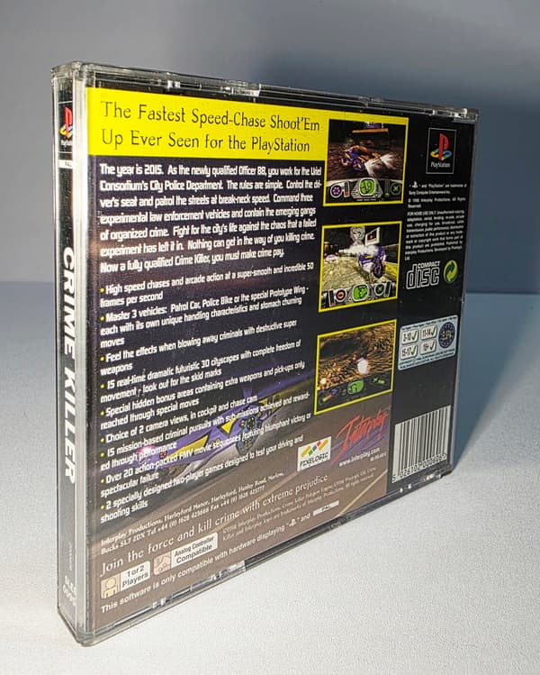 CRIME KILLER PSX 3XA – READ THE DESCRIPTION!
