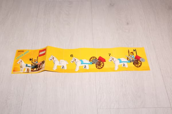 LEGO CASTLE 6010-3 INSTRUCTIONS: Supply Wagon – A UNIQUE SET