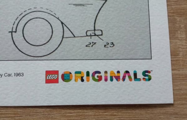 Lego Poster: Unique Car Design. NEW VIP