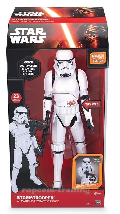 LARGE Interactive Star Wars Stormtrooper Figurine
