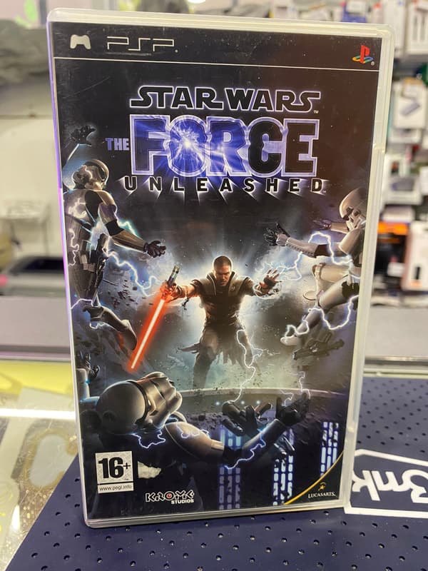 STAR WARS: THE FORCE UNLEASHED PlayStation Portable (PSP) boxed version
