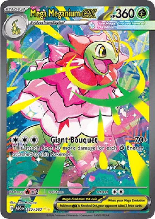 Pokemon Mega Meganium ex