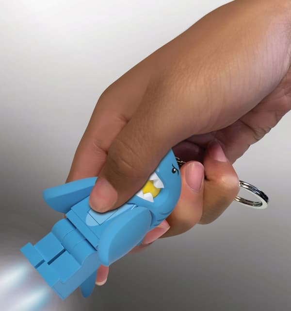 LEGO LED SHARK KEYRING FLASHLIGHT