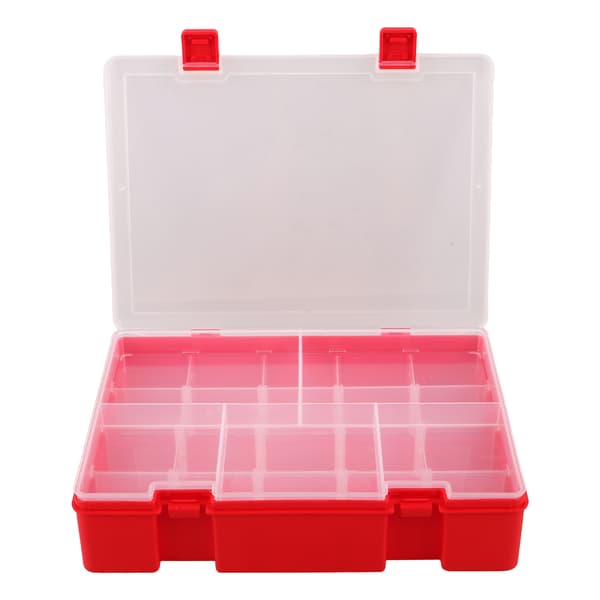 MULTI-COMPARTMENT STORAGE BOX FOR HANDHELD ITEMS AND EQUIPMENT WITH