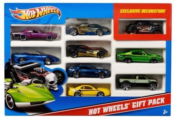 Hot Wheels X6999 9-piece car set