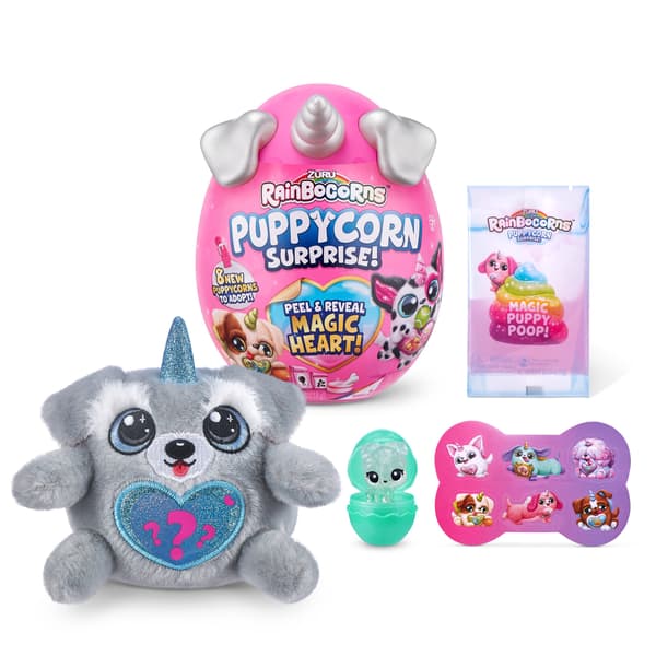 RAINBOCORNS PUPPYCORN SURPRISE Egg with a surprise soft toy dog