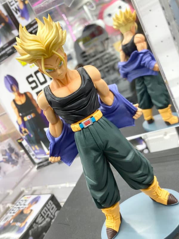 Dragon Ball Z Future Trunks Solid Edge Departure Anime Figure by Banpresto