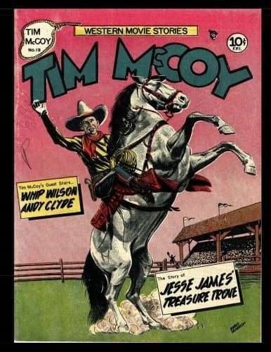 Tim McCoy #19: Golden Age Western Frontier Comic, 1949