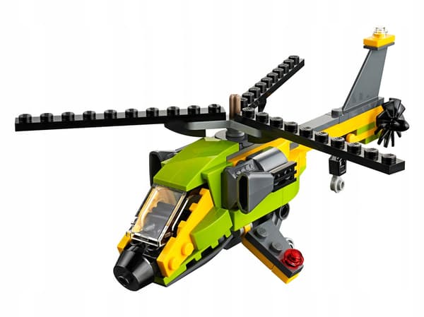 LEGO 31092 Creator – Helicopter – Motorboat – Glider – 3-in-1 set
