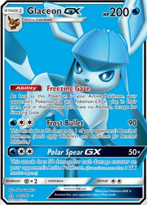 Pokemon Glaceon GX
