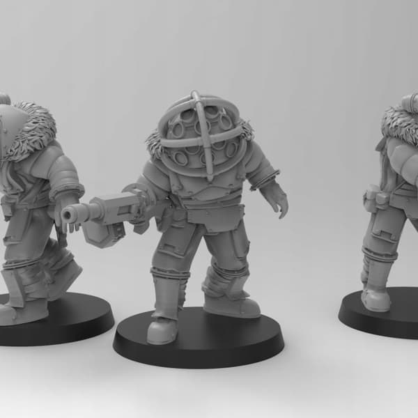 Lunar Auxilia Siege Breakers 32 mm
