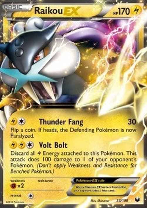 Pokemon Raikou EX