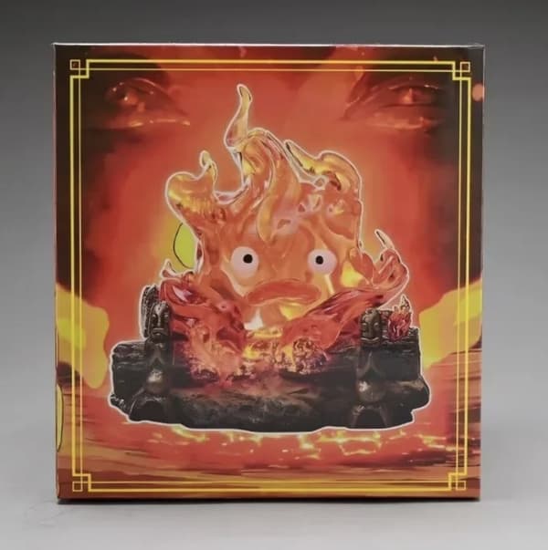 Calcifer from Howl’s Moving Castle – 13cm figurine with LED light