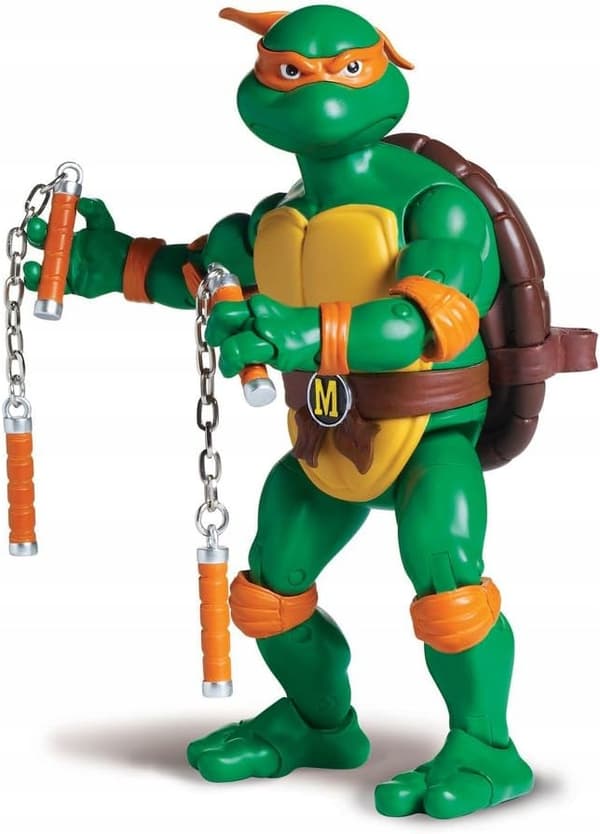 Playmates NINJA TURTLES Michelangelo Collectable Figure 34 Movable Joints