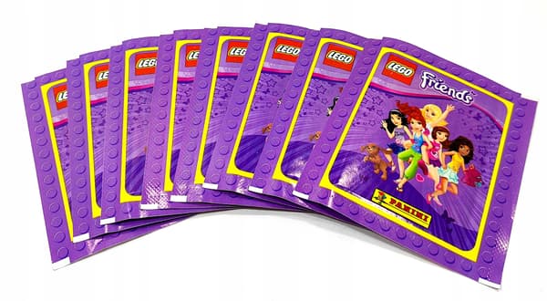 LEGO FRIENDS STICKERS. 8 SACHETS / 40 STICKERS