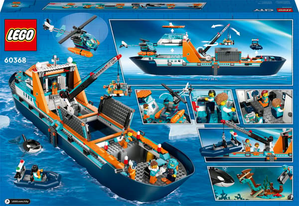 LEGO City: Arctic Explorer’s Boat 60368