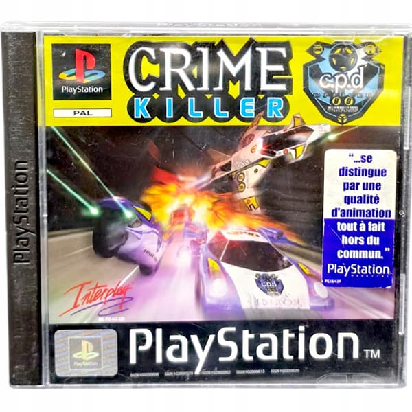 CRIME KILLER PlayStation (PSX) PS1 #1