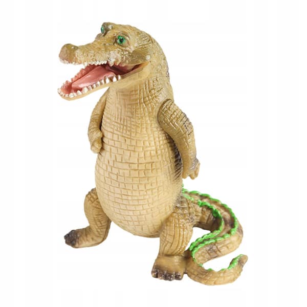 Crocodile Figure Simulation – Learning Aids – Educational Props – Standing Display Stand