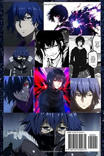 Ayato Kirishima Notebook: Lined Pages Notebook, Small Size, 6x9 inches / 11