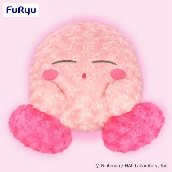 ++ Kirby Plush Figure – Sleepy Snuggle Version – 34 cm