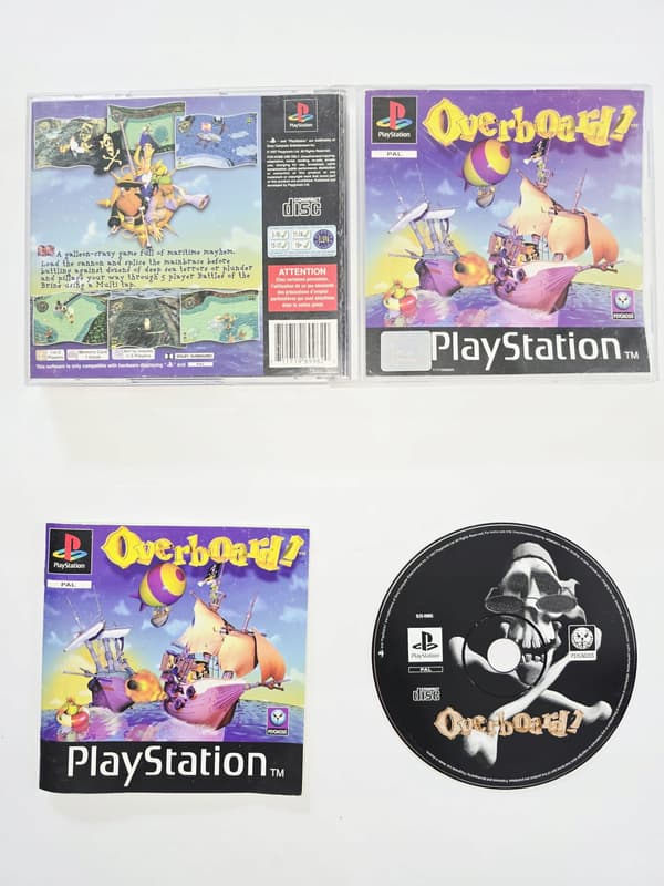 OVERBOARD PSX PS1 3XA