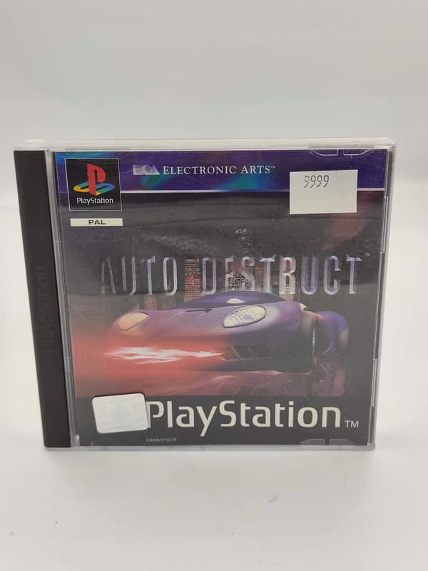 Auto Destruct game for Sony PlayStation (PSX)