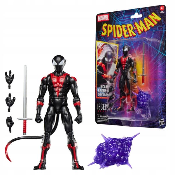 Marvel Legends Spider-Man: Uncanny Spider-Man Nightcrawler 15 cm figurine