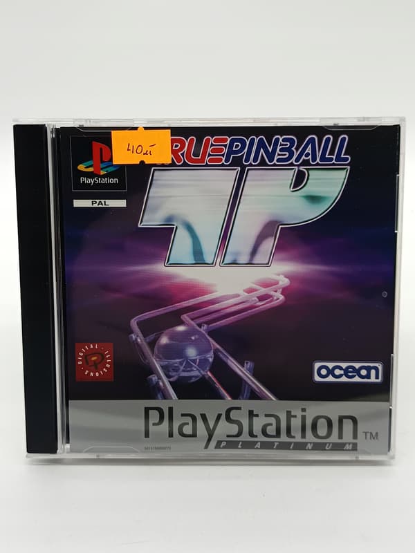 TRUE PINBALL game for PSX/PS1 (Sony PlayStation) – NEW REPLACEMENT BOX