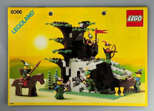 LEGO Castle 6066 Camouflaged Outpost LEGOLAND Instructions