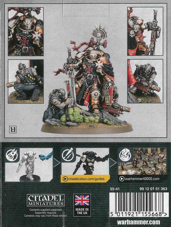 Warhammer 40 000 Black Templars: High Marshal Helbrecht, Games Workshop