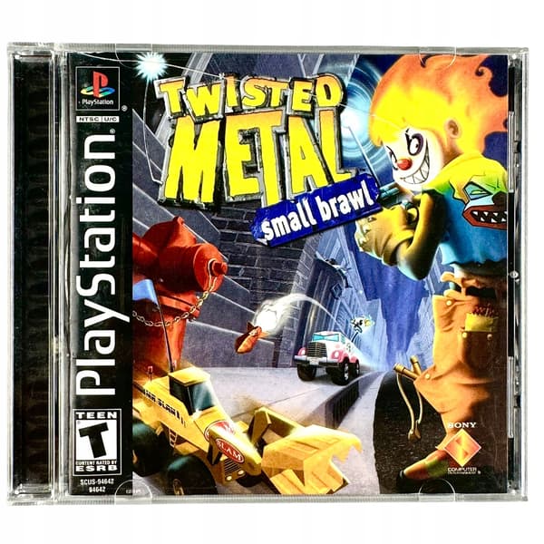 Twisted Metal: Small Brawl | PS1 | PSX | PLAYSTATION | 3xA SET