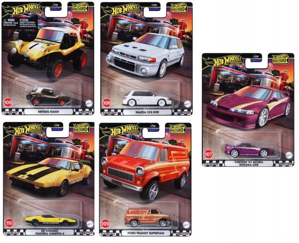 Hot Wheels Boulevard Assortment (10 pcs)