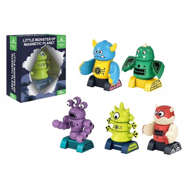 BIRTHDAY GIFT – TOY: Magnetic monster figurines that help with DEVELOPMENT