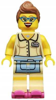 Lego Minifigures col175 Waitress FIGURINE U