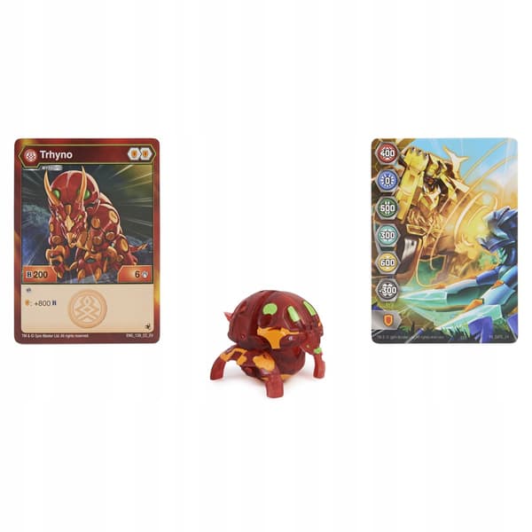 BAKUGAN MYTHIC PACK Figure – TRHYNO BAKUGAN Sphere