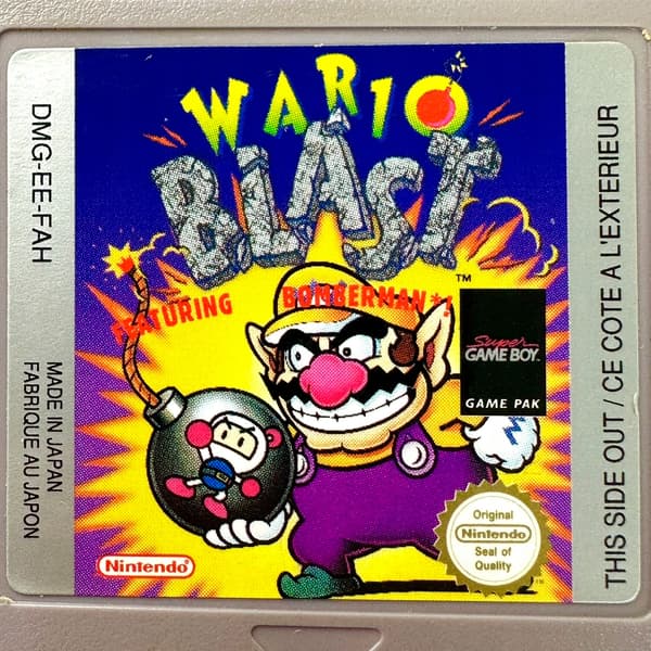 Wario Blast featuring Bomberman! | GAME BOY CLASSIC | NINTENDO GAMEBOY