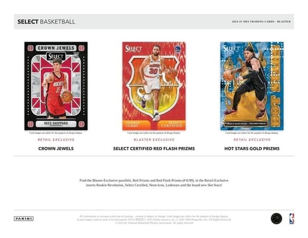2024/25 Panini Select Basketball 6-Pack Blaster