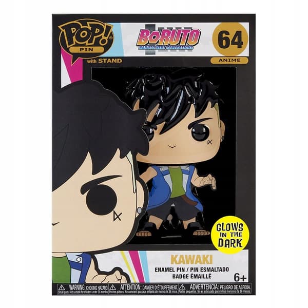 Boruto: Naruto Next Generations POP! Enamel Pin – Kawaki, 10 cm, 6+ ANIME