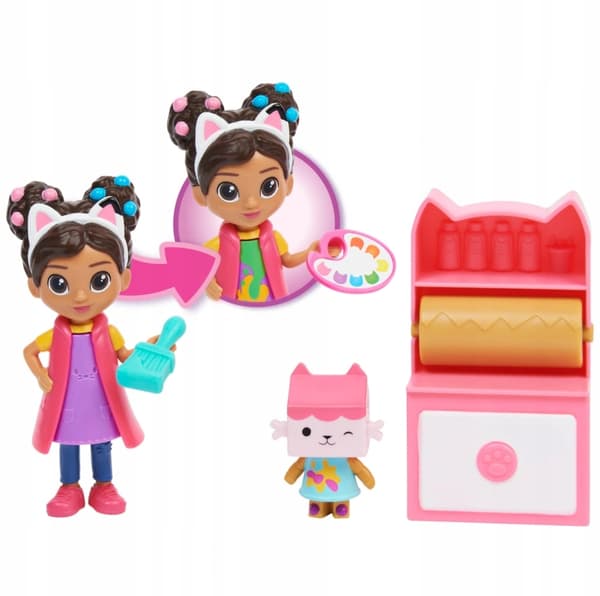 Gabi’s Cat House figurine set, small set, Art Studio