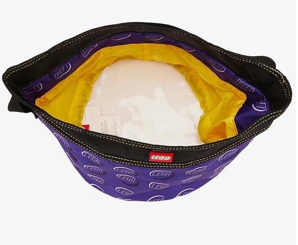 LEGO BAG, BUCKET, FABRIC CONTAINER FOR BRICKS – PURPLE