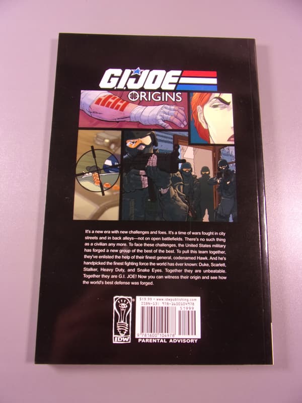 G.I. JOE ORIGINS Vol. 1 – English-language edition