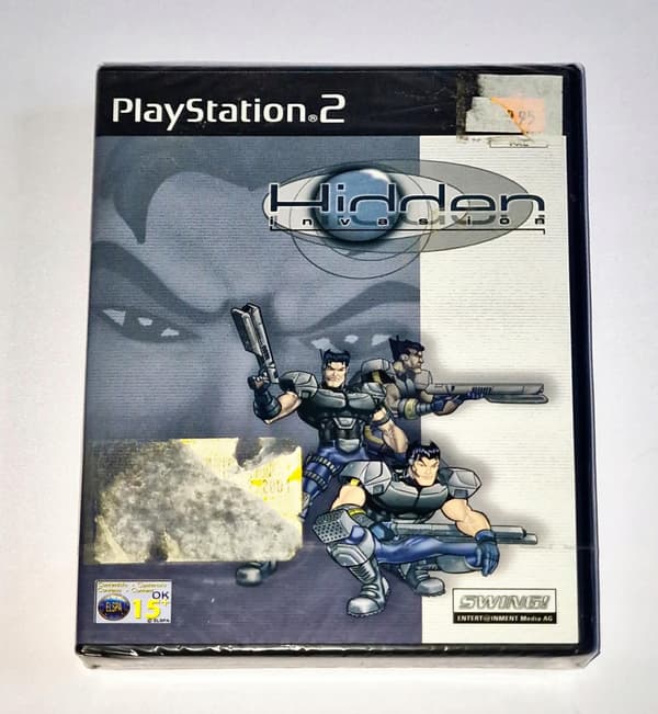 HIDDEN INVASION PS2 game – NEW – SEALED –