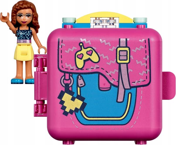 LEGO FRIENDS 41667 Olivia’s Game Cube Box