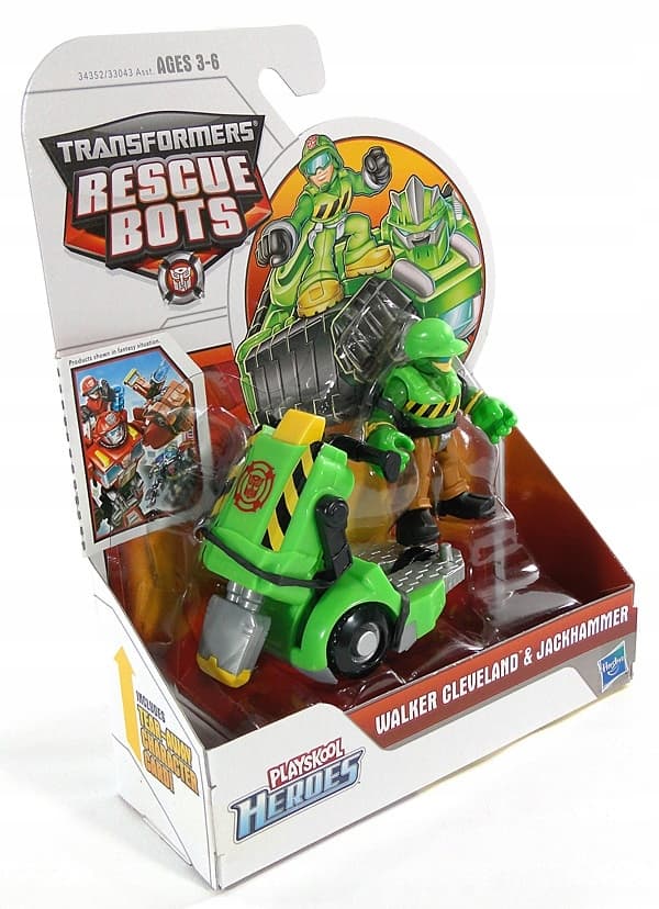 HASBRO – TRANSFORMERS RESCUE BOTS WALKER JACKHAMMER