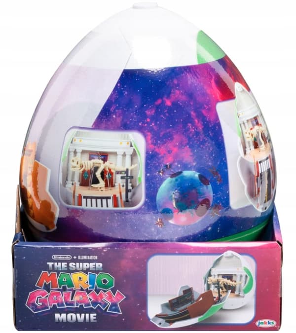 SUPER MARIO GALAXY YOSHI EGG TOY PLAYSET – INTERACTIVE SET, 23 CM