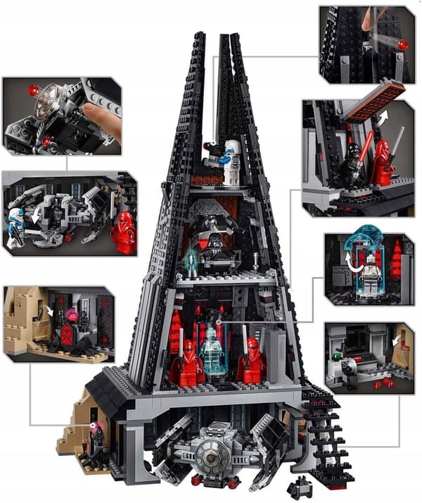 LEGO Star Wars 75251 LEGO 75251 Star Wars Darth Vader’s Castle (DENTED)