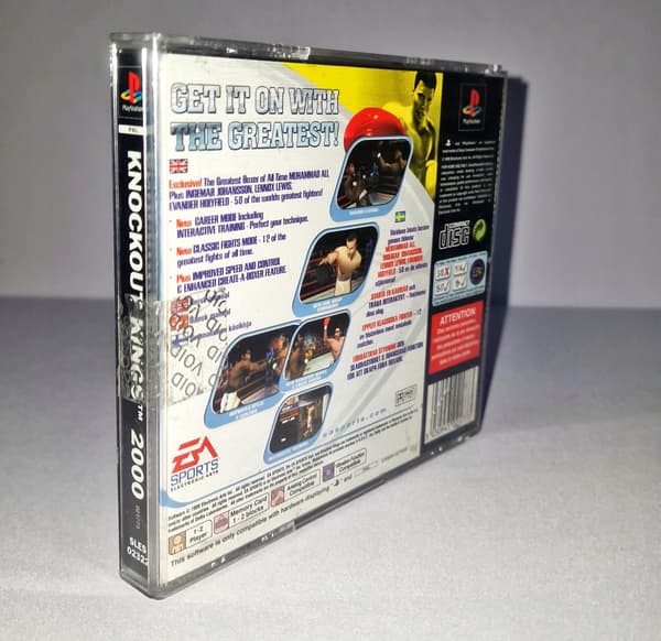 KNOCKOUT KINGS 2000 PSX 3XA Game – Disc + Manual