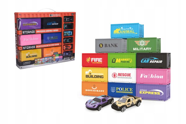 Container City – 6 containers, 12.5 cm