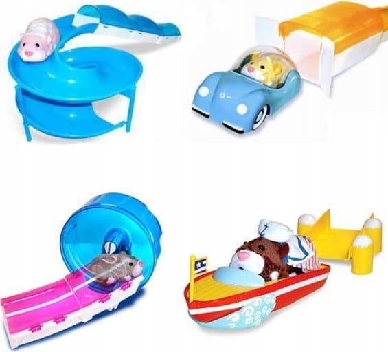 ZHUZHU REPLACEMENT SET 4 AS 86410