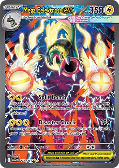 Pokemon Mega Eelektross ex